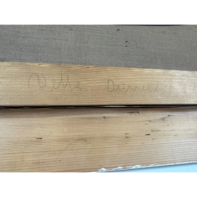 V. Vette, Skyscrapers, Oil on Canvas, 1950s, Framed For Sale - Image 10 of 13