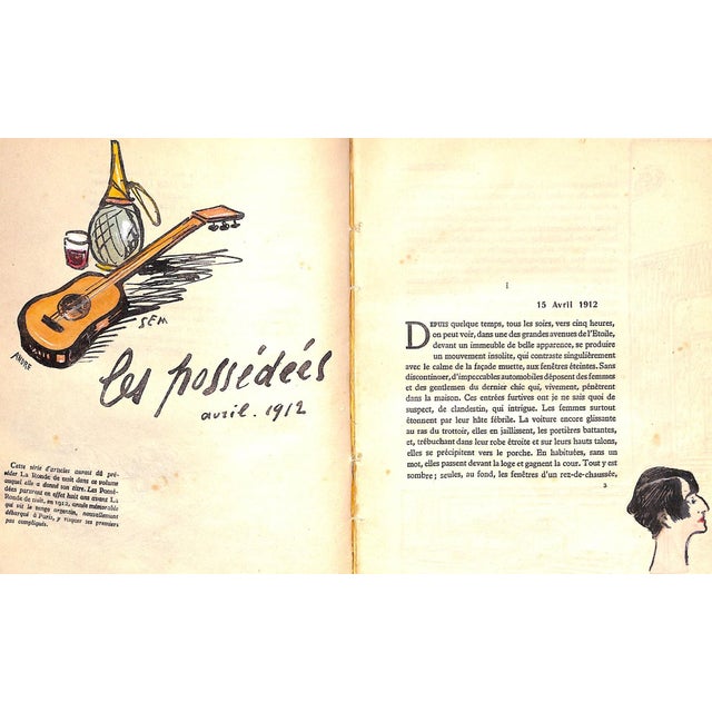 "La Ronde De Nuit" Book 1923 Sem For Sale - Image 4 of 12