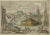 Les Murailles de Babylone – Vue d’Optique of Ancient Babylon by Probst c.1760 This vivid hand-colored optical print titled...