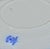 Ceramic Late 19th Century Handmade English Blue-Patterned Porcelain Accent Plate For Sale - Image 7 of 7