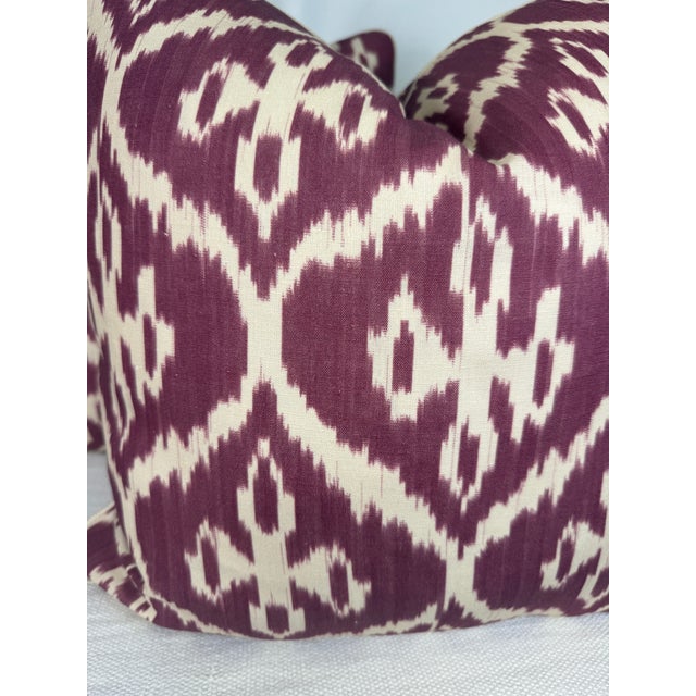 Transitional Nicholas Herbert Ltd. "Khiva" 22" Pillows-a Pair For Sale - Image 3 of 3