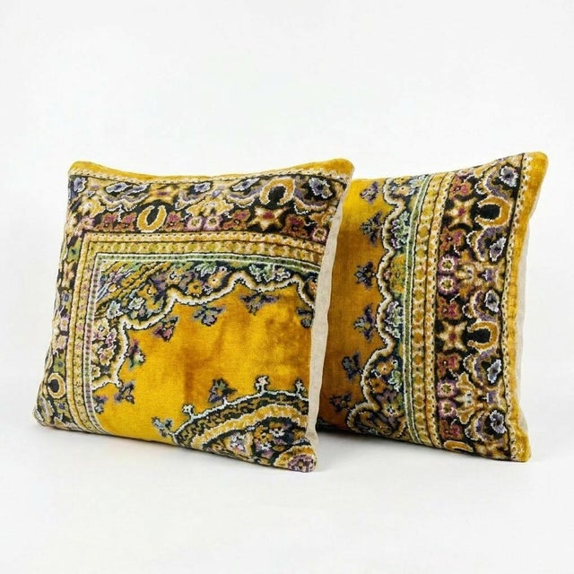 Handmade Turkish Kilim Pillow • Decorative Pillow Vintage Rug Pillow • Pair Pillow Handwoven Vintage Kilim Pillow • Throw...