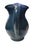 Beautiful vibrant blue studio pottery large pitcher in excellent condition. Undetermined artist signature to underside....