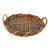 Vintage Bent Bamboo/Rattan Serving Tray For Sale