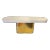 Mid Century Modern Brass Console For Sale