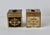 Classic Florentine tissue box covers in gold, off-white, and black. Made in Italy with a flip-top for easy access/refill....