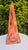 Vintage Folk Wooden Cabinet in Pyramid Shape, 1980s For Sale - Image 4 of 7