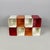 Space Age Italian Red, Orange, and White Plastic Magazine Rack from Aramis, 1970s, Set of 8 For Sale - Image 3 of 18