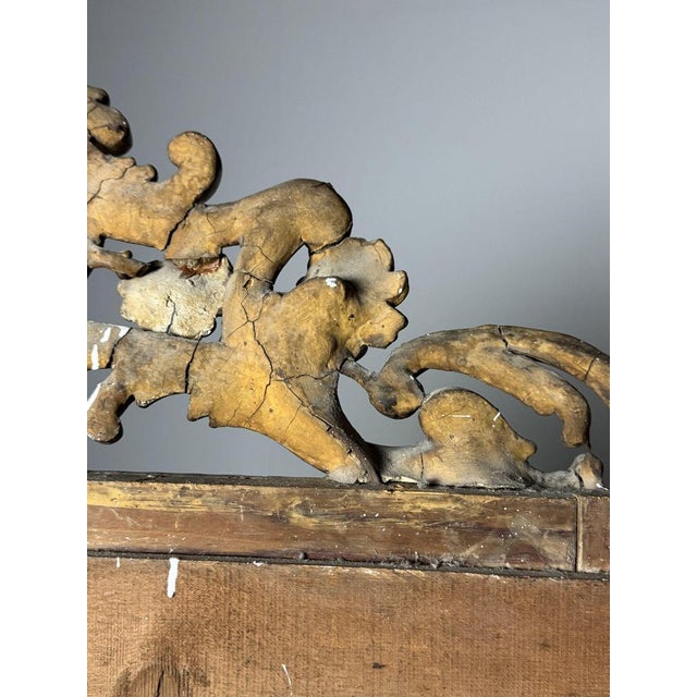 French Crested Mirror, 19th Century For Sale - Image 14 of 16