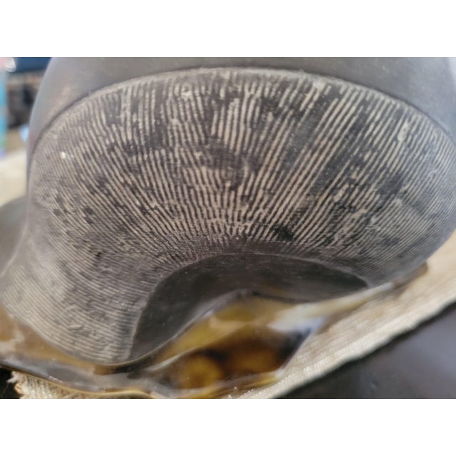 Mid 20th Century Signed Anthony Freeman McFarlin Ceramic Snail Sculpture For Sale - Image 10 of 11