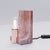 Wall lamp in brass with marble finish of your choice. Dimensions: width 165mm - height 355mm - projection 130mm. Lamp...