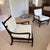 2020s Pair of Large Scale Ladder Back Chairs With Woven Seats For Sale - Image 5 of 11