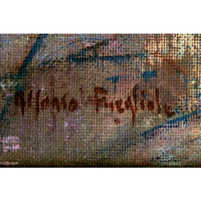 Alfonso Pragliola, Golden Dream, 2019, Oil on Canvas For Sale - Image 4 of 6