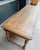 Antique Farmhouse Table with Turned Oak Legs, 1890s For Sale - Image 10 of 13