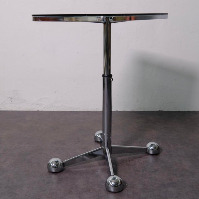 1960s Vintage Coffee Table with Wheels by Allegri Parma, 1970s For Sale - Image 5 of 18