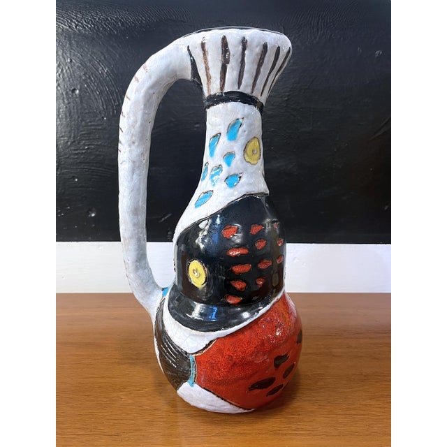 Vintage Ceramic Vase by Eugenio Pattarino, 1950s For Sale - Image 4 of 12