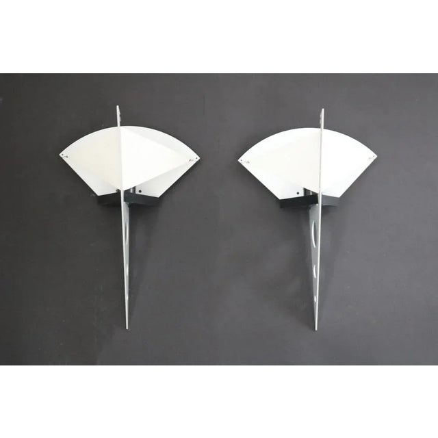 Postmodern Filicudara Wall Lights by Steve Lombardi for Artemide, 1980, Set of 2 For Sale - Image 10 of 10