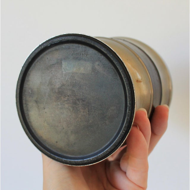 Vintage Leather & Pewter Humidor For Sale - Image 13 of 14