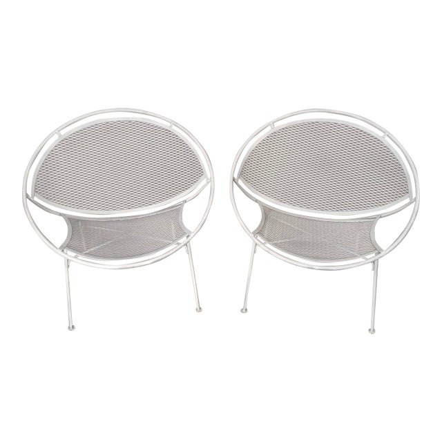 1950s Maurizio Tempestini's for Salterini Radar Lounge Chairs- A Pair, Attributed For Sale