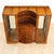 1950s Art Deco Walnut China Display Cabinet For Sale - Image 9 of 10