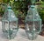 Elevate your home’s exterior or entryway with this elegantpair of vintage solid brass wall lanterns. These oversized...