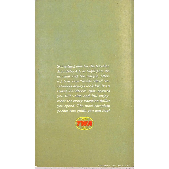 Traditional "Twa Getaway Guide Honolulu" 1971 Michaels, Jill For Sale - Image 3 of 6