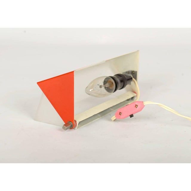 Josef Hurka Mid-Century Wall Lamp by Josef Hurka for Napako, 1960s For Sale - Image 4 of 6