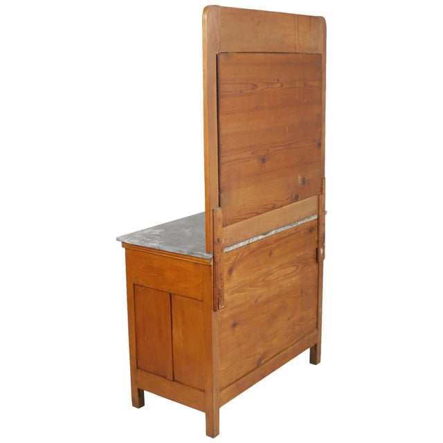 Italian Art Nouveau Vanity Cabinet For Sale - Image 10 of 12