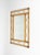 Mid-Century French Riviera Curved Bamboo and Rattan Wall Mirror, Italy, 1970s For Sale - Image 6 of 11