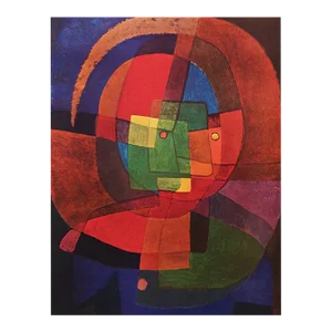 1947 After Paul Klee "Dynamism of a Head", First Edition Parisian Offset Lithograph