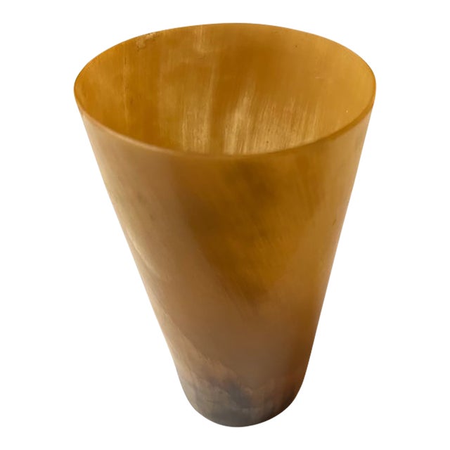 Early 20th Century Antique Horn Cup For Sale