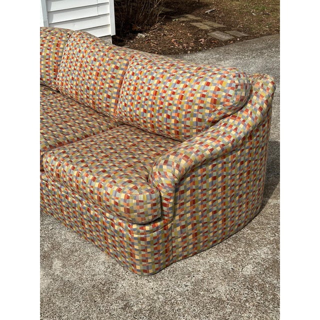 Vintage Thayer Coggin Postmodern Wraparound Sectional For Sale - Image 18 of 18