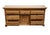 Tan Broyhill Furniture Solid Knotty Pine Rustic Country Style 70″ Triple Door Dresser 790-1640 For Sale - Image 8 of 16