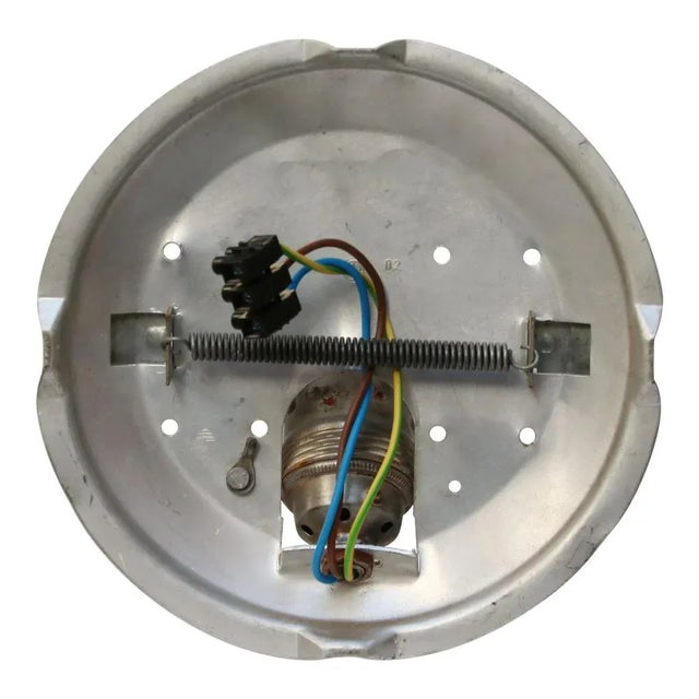 White Vintage Wall Light in White Opaline Glass For Sale - Image 8 of 9