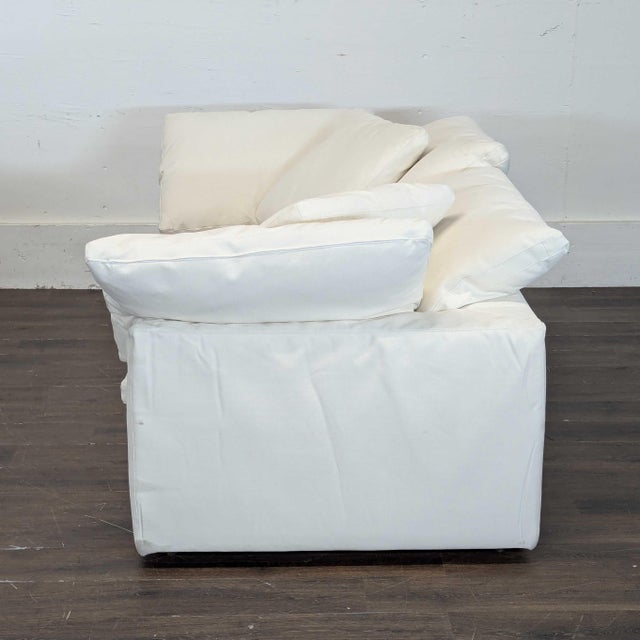 Restoration Hardware Restoration Hardware Cloud 7-Foot Sofa For Sale - Image 4 of 9
