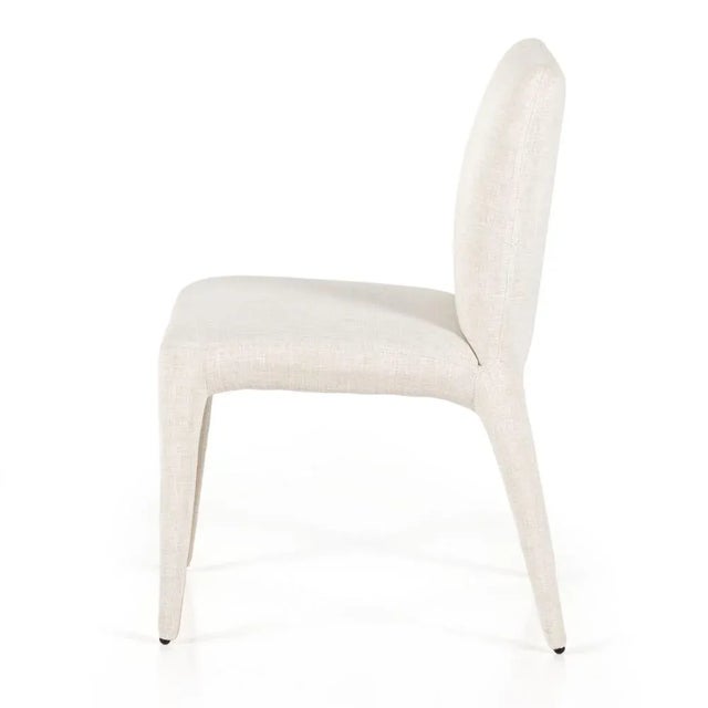 Textile Four Hands Monza Dining Chair, Mixt Linen Natural For Sale - Image 7 of 12