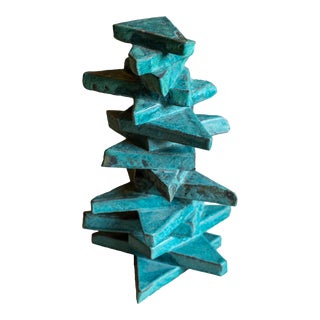 Modernist Ceramic Sculpture by Judy Engel For Sale