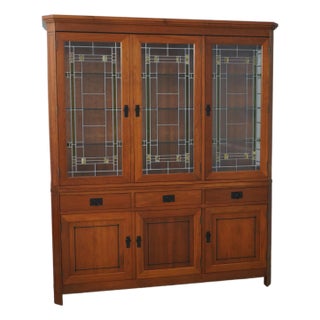 Stickley 21st Century Collection Cherry China Cabinet For Sale