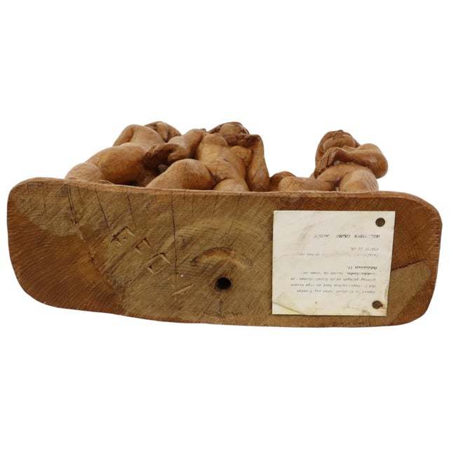 Edgard Fonteyne, Female Nude, 1990s, Oak For Sale - Image 11 of 15