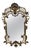 19th French Baroque Handmade Bronze Mirror With Reliefs For Sale