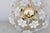 Grace Kelly, Delicious Murano Ceiling Light White Flowers, 1980 For Sale - Image 12 of 16