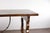 Brown Italian Walnut 19th Century Baroque Style Fratino Console Table with Lyre Base For Sale - Image 8 of 12