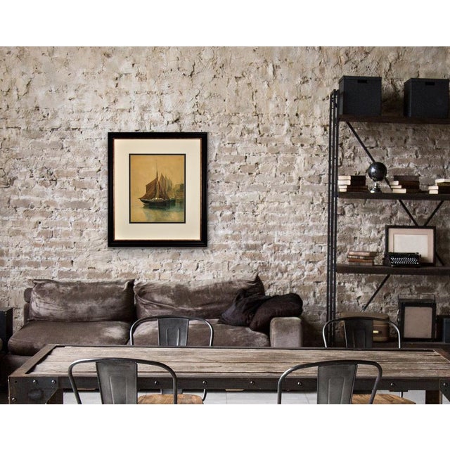 Richard Harry Carter, West Country Trawling Luggers, 1904, Watercolour, Framed For Sale - Image 16 of 18