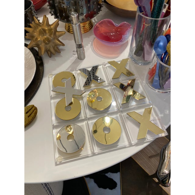 2020s Marais Home Tic Tac Toe Game For Sale - Image 5 of 5