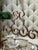 Early 21st Century Marble Stone and Wrought Iron Metal 3-Tier Plant Stand or Bar Cart For Sale - Image 5 of 16