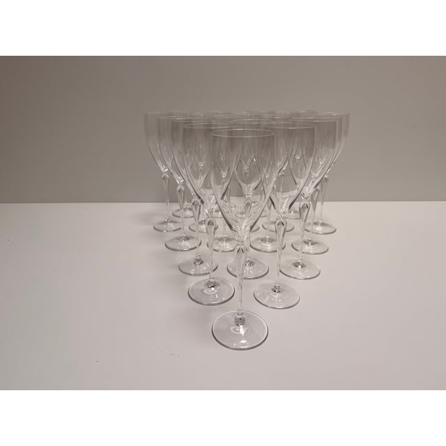 Maitre Champagne Glasses from Rosenthal, 1990s, Set of 19 For Sale - Image 9 of 9
