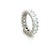 Gia 6.28 Carats Emerald Cut Diamond Eternity Band, Platinum, Size 6.25 For Sale In Chicago - Image 6 of 9