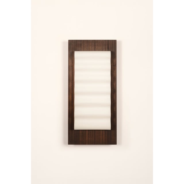 Not Yet Made - Made To Order Frame Wood L Wall Light by Violaine d'Harcourt For Sale - Image 5 of 5