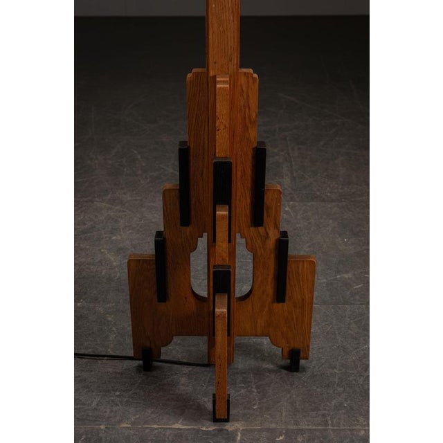 Amsterdam School Standing Lamp by Genneper Molen, 1920s For Sale - Image 13 of 15
