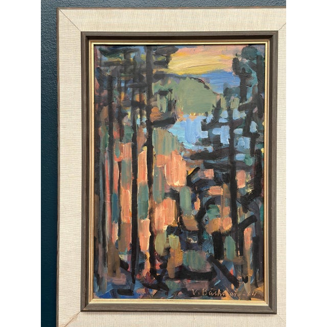 Vidar Bäckman, Frösön, Östersund, 1964, Acrylic, Framed For Sale - Image 12 of 18